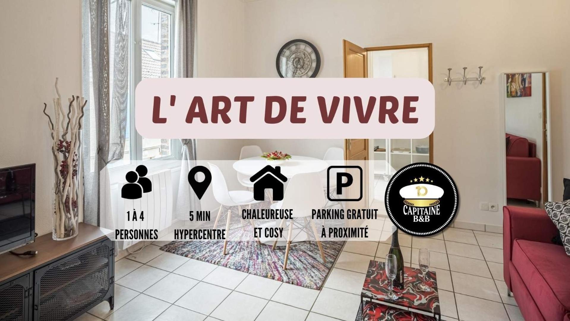 L' Art De Vivre - 3 Min Hypercentre - 4 Personnes Apartamento Troyes Exterior foto