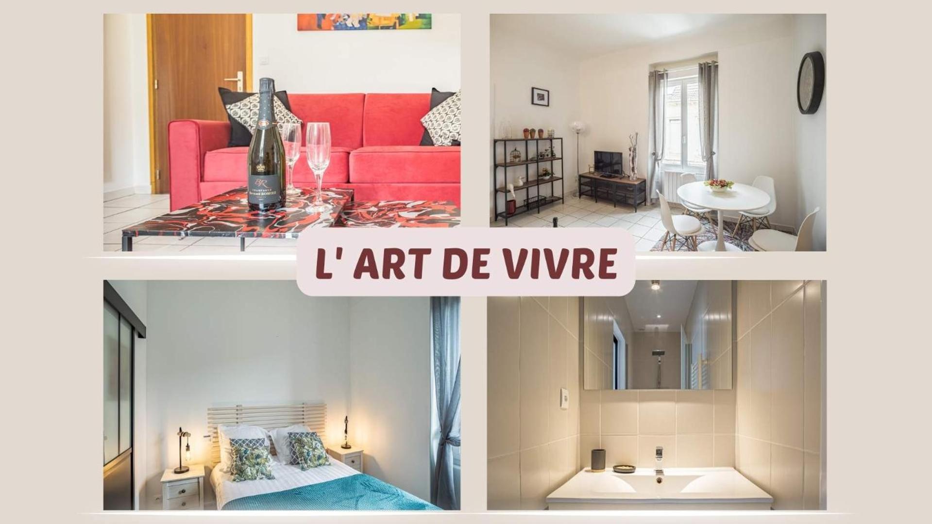 L' Art De Vivre - 3 Min Hypercentre - 4 Personnes Apartamento Troyes Exterior foto